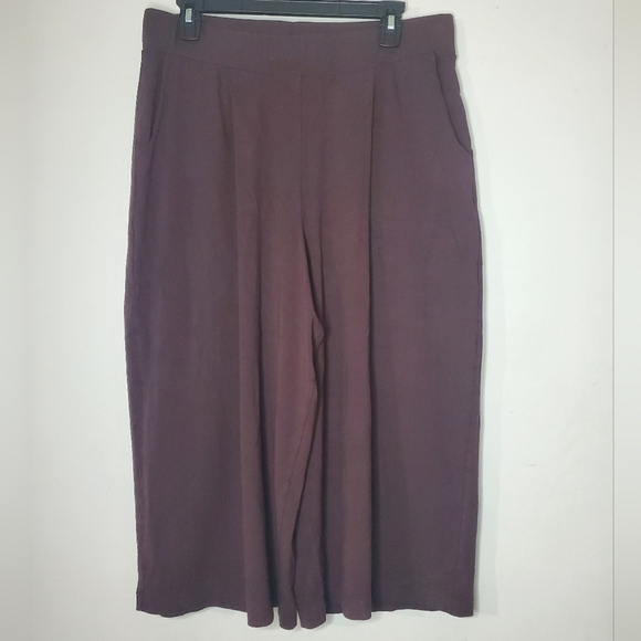 Universal Standard Soft Stretchy Culottes Size XS Wideleg Flowy 10-12 - Picture 3 of 13